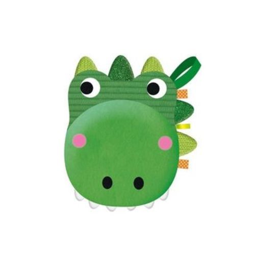 Make Believe Ideas New Baby Learning Toy - Dinosaur Book: Interactive Language & Sensory Development, Polyester
