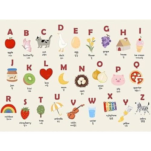 Magnetic Car Sun Shade Curtain for Side Window – Sun Blocker and UV Protector for Baby, Kids, and Pets – Universal Fit with Built-in Magnets for Steel-Framed Door (Magnet-New Alphabet)