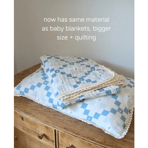 Big Kid Blanket 6 Layer Gauze QUILTED- Grandma's Goose Quilt
