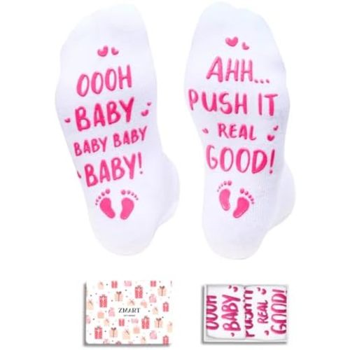 Zmart Mom to Be Gifts - New Mom Socks, Maternity Gifts for Pregnant Women