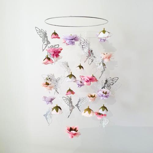 Enchanted Forest Mobile, Girl Baby Mobile, Magical Mobile, Fantasy Baby Mobile, Fairy Nursery Decor, Fairy Mobile, Fairytale Mobile