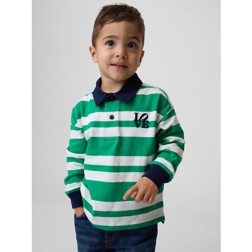 Toddler Robert Indiana LOVE Rugby Shirt