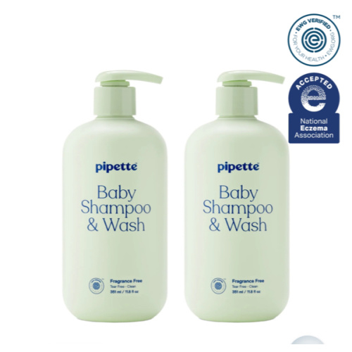 Fragrance-Free Baby Shampoo + Wash Duo