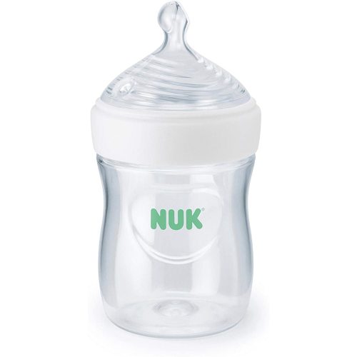 NUK Simply Natural Bottle with SafeTemp, 5 oz (150 mL), 1 Pack