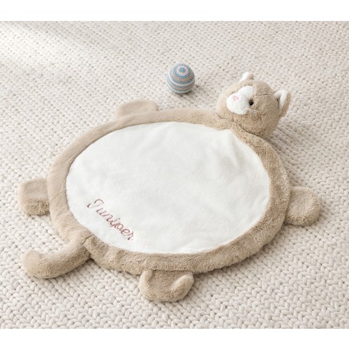 Faux Fur Plush Play Mat