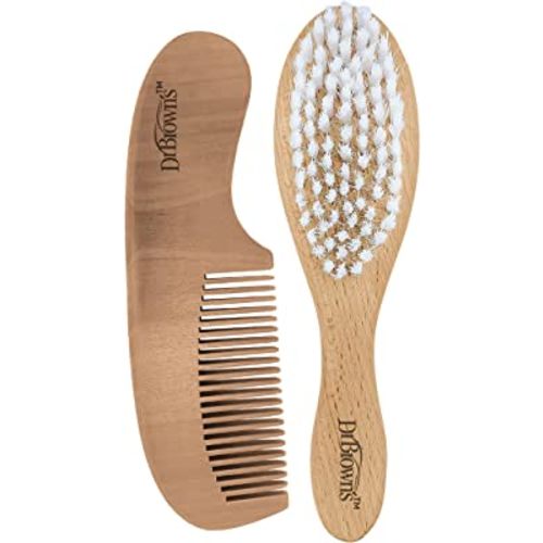 Dr. Brown’s Soft and Safe Baby Brush + Comb