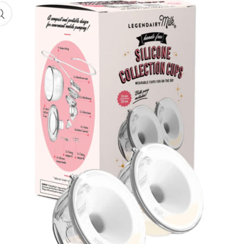 Silicone Milk Collection Cups | Legendairy Milk