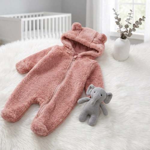 Teddy Bear Jumpsuit (With Hands And Feet)