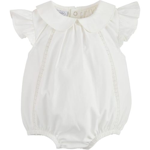 Mud Pie baby-girls Mud Pie Children's Collared Poplin Bubble