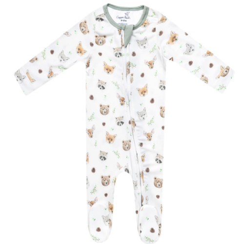 Zip-Up Footie Pajama - Wilder