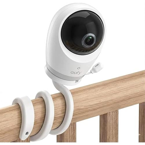 Baby Monitor Mount Compatible with eufy E21/E20/C10, Flexible Baby Monitor Holder for Crib/Nursery/Pet/Baby Camera, No Tools or Wall Damage