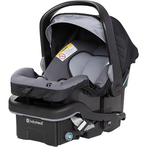Baby Trend EZ-Lift™ PRO Infant Car Seat, Dash Black – Lightweight Premium Carry, Plush Infant Cushioning, Adjustable Harness Support