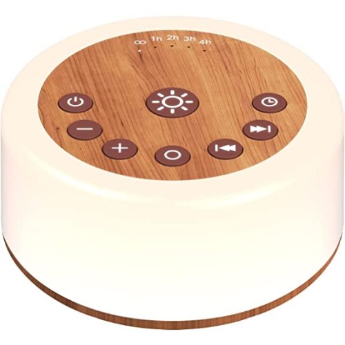 ColourNoise Sound Machine White Noise Machine 12 Colors Night Lights Brown Noise Machine with 30 Soothing Sounds Sleep Sound Machine with 5 Timers Portable for Home Travel and Office