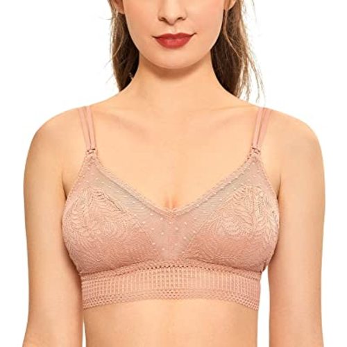 MOMANDA Lace Nursing Bra