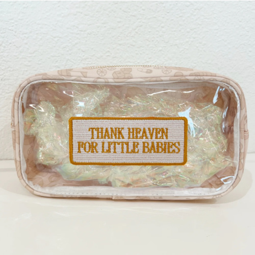 Thank Heaven - Medium Clear Bag – KenzKustomz