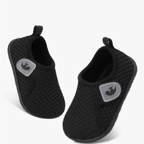 FEETCITY Baby Boys Girls First Walking Shoes Infant Sneakers Crib Shoes Breathable Lightweight Slip On Shoes