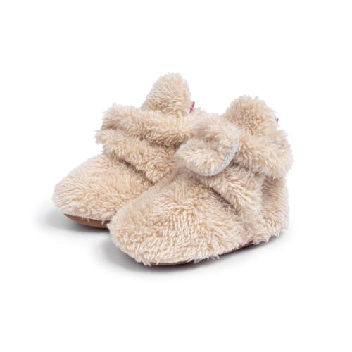 Sawimlgy Newborn Infant Baby Girl Boy Cotton Booties Stay On Sock Slippers Soft Bedroom Shoes Non-Skid Ankle Boots With Grippers Toddler Crib Warm Shoe First Walker Birthday Shower