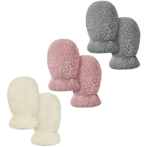 Baby Mittens Winter Infant Gloves - Warm Fleece Lined Mittens for Newborn Baby Boy Girl 0-12 Months No Scratch