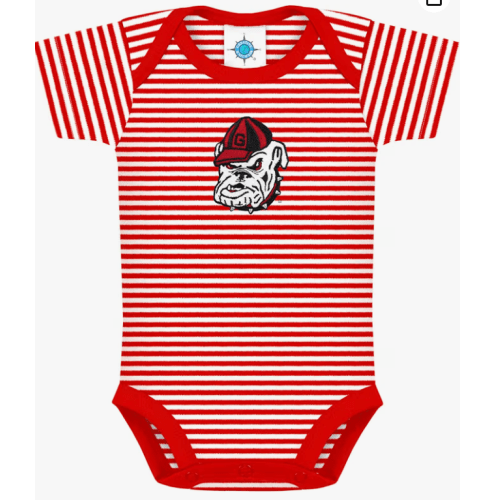 College Baby NCAA Infant Striped Bodysuit