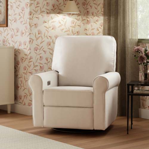 Monogram by Namesake Monroe Power Recliner and Swivel Glider