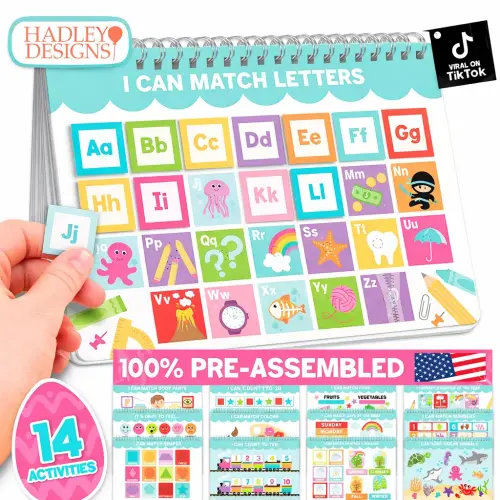 My First Busy Book For Toddlers 3-5 - My Preschool Busy Book For 5-7 Year Old, Toddler Activity Books, Homeschool Preschool Learning Activities, Coloful Kindergarten Learning Activities - TikTok Shop