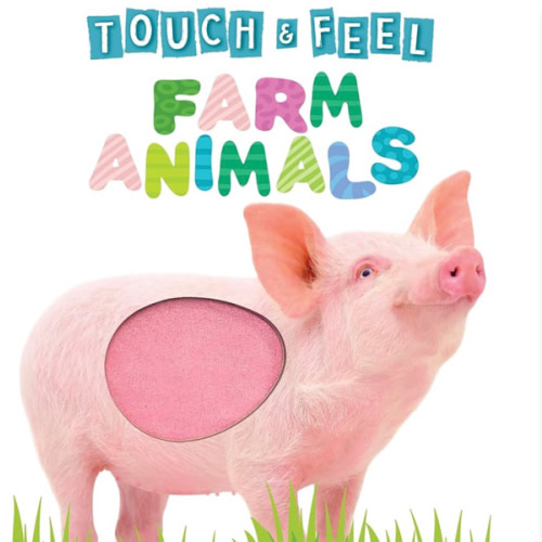 Touch and Feel Farm Animals - Novelty Book - Children's Board Book - Interactive Fun Child's Book
