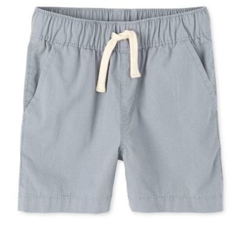 The Children's Place Baby Boys Pull On Matching Jogger Shorts Gray 9-12 M