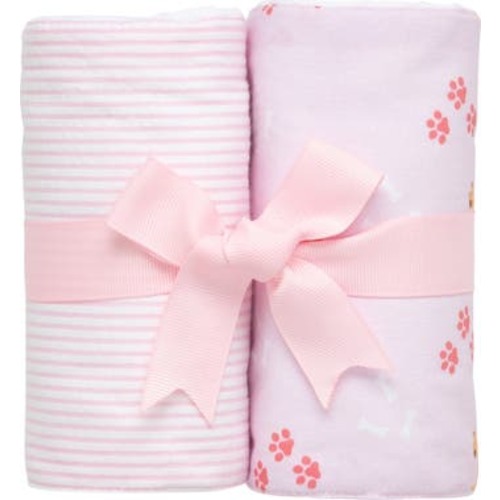 Print Set of Two Burp Cloths