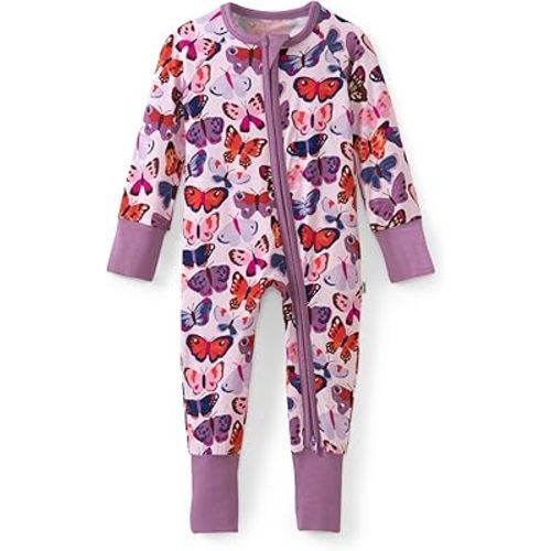 Little Sleepies Pajamas for Baby Boys & Girls, Viscose from Bamboo Baby Pajamas, Sleepers, 2-Way Zipper PJs