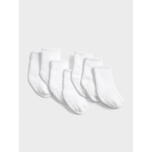 Baby Crew Socks (7-Pack) in white