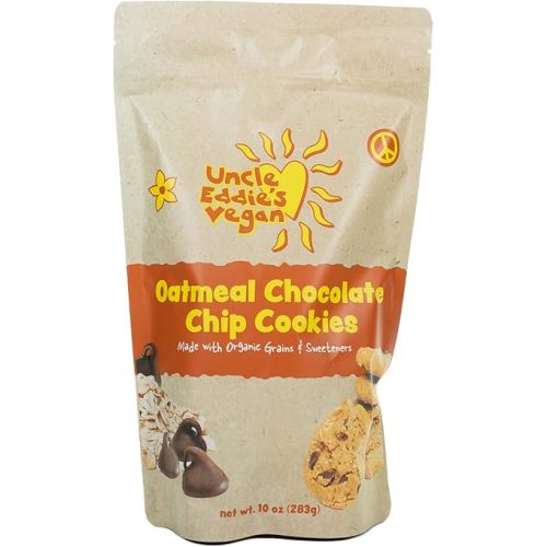 Uncle Eddies Cookies, Oatmeal Chocolate Chip Cookies, 10 Ounce