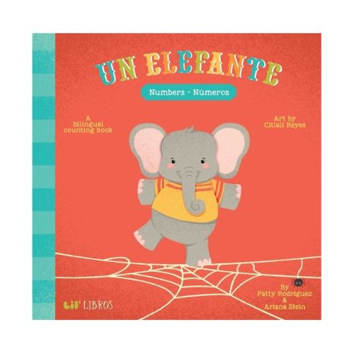 Un Elefante : Numbers / Números - by Patty Rodriguez & Ariana Stein (Board Book)