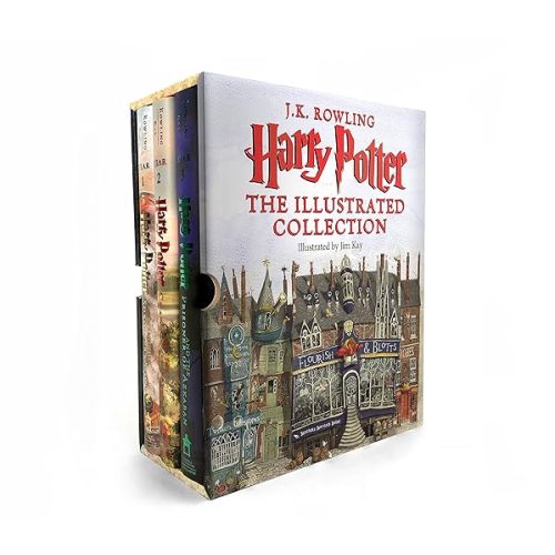 Harry Potter: The Illustrated Collection (Books 1-3 Boxed Set)