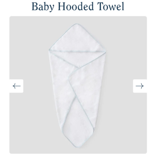 Personalized Baby Hooded Towel | Weezie Towels