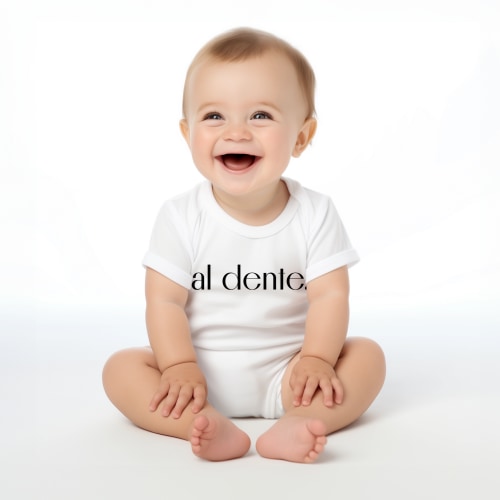 Al Dente | Cotton Baby Bodysuit – Chunky Deli