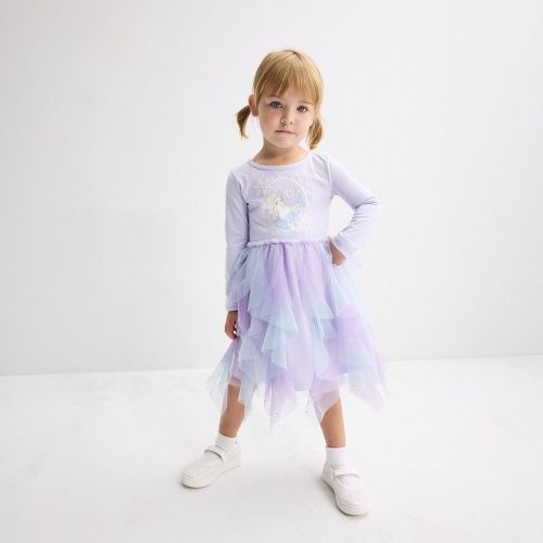 Baby & Toddler Girl Disney's / Jumping Beans® Elsa Cascading Ruffle Tutu Dress