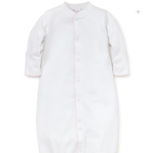 White/Pink Kissy Basics Conv. Gown