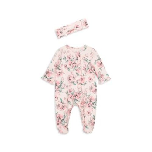 Girls' Dream Floral Footie & Headband - Baby