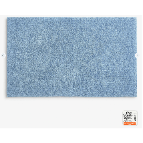 Bath Rug - Soft Blue, 21 in. x 34 in.