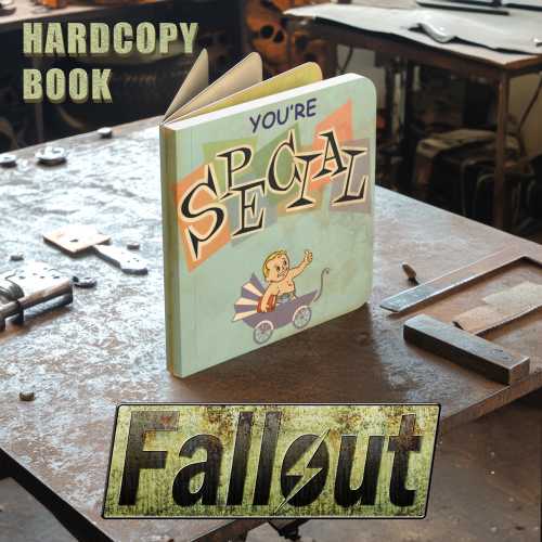 Fallout Book - Youre Special HardCopy of a Post Apocalyptic Children's Book, High Resolution