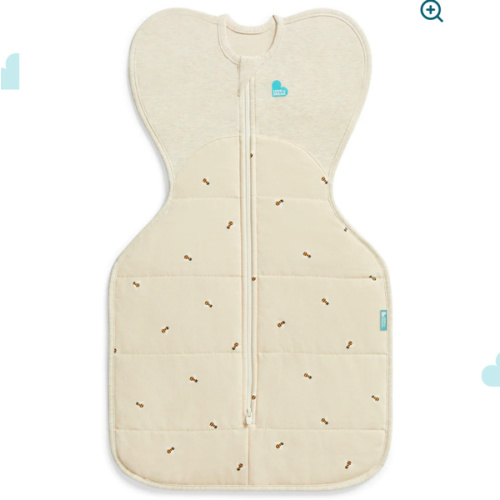 Swaddle Up™ 2.5 TOG Cotton Oatmeal Bees