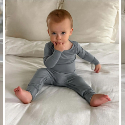 Convertible Footie Pajamas - Ocean