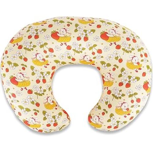 Baby Nursing Pillow for Breastfeeding, Adjustable Breast Feeding Pillow for Bottle Feeding, Breastfeeding Essentials for Mom and Baby Healthier Nursing, Removable Cover- Bunny