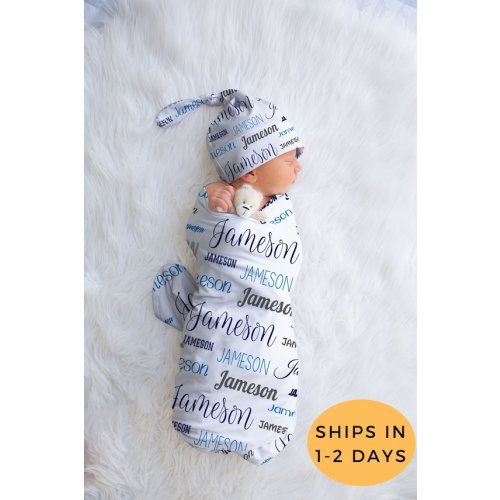 Baby Name Swaddle Boy, Baby Blankets Name Swaddle Personalized, Newborn Swaddle Set Boy, Infant Nursery Decor, Baby Shower Gift, Custom - Etsy