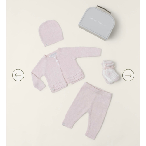 CozyChic Lite® Girls Heirloom Newborn Set | Barefoot Dreams®