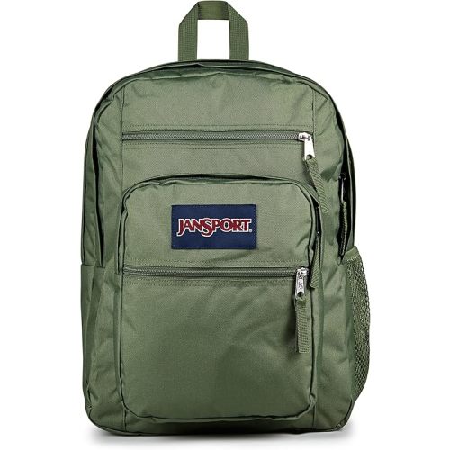 JanSport Laptop Backpack - Computer Bag with 2 Compartments, Ergonomic Shoulder Straps, 15” Laptop Sleeve, Haul Handle - Cargo Green
