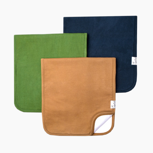 Copper Pearl Premium Burp Cloth Set - Ridge