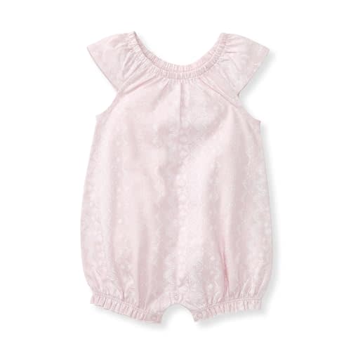 Burt's Bees Baby baby-girls Bubble Romper, 100% Organic Cotton One-piece Bubble Shortall and Layette Set Girl Outfit