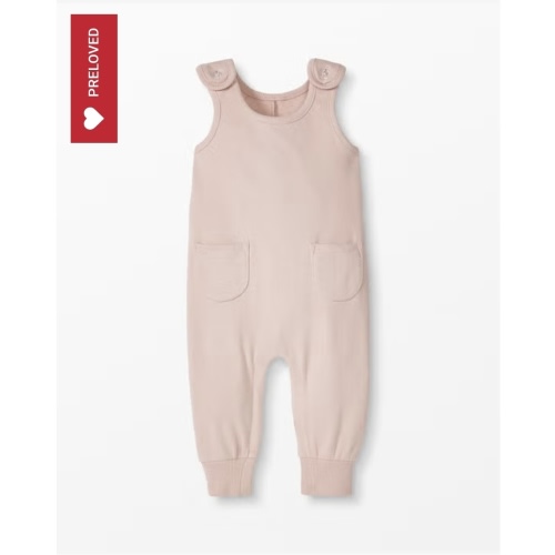 French Terry Pocket Overalls | Hanna Andersson | Hanna-Me-Downs