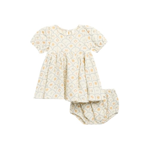 Nautical Rose Dress With Bloomers